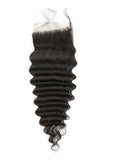 4x4 Transparent Deep Wave| Curly Closures