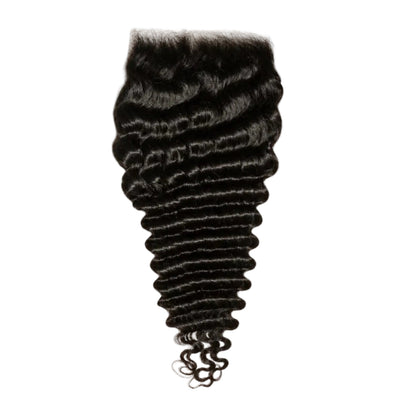 7×7 Transparent Lace Closure Deep Wave| Curly
