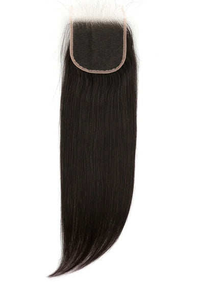 4×4 Transparent Lace Straight Closure
