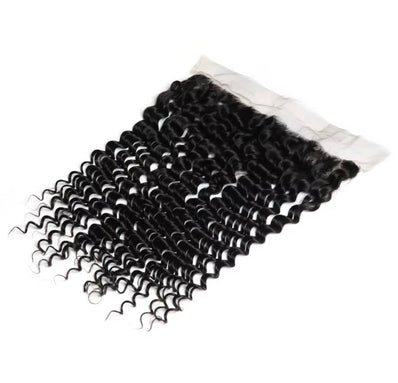 13×4 Transparent Lace Frontal Deep Wave | Curly